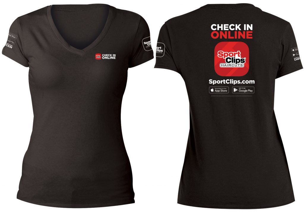 sport clips uniforms alamo tees