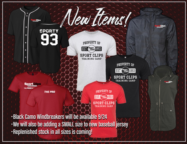 Sport Clips Uniform Store Powered by Alamo Tees & Advertising