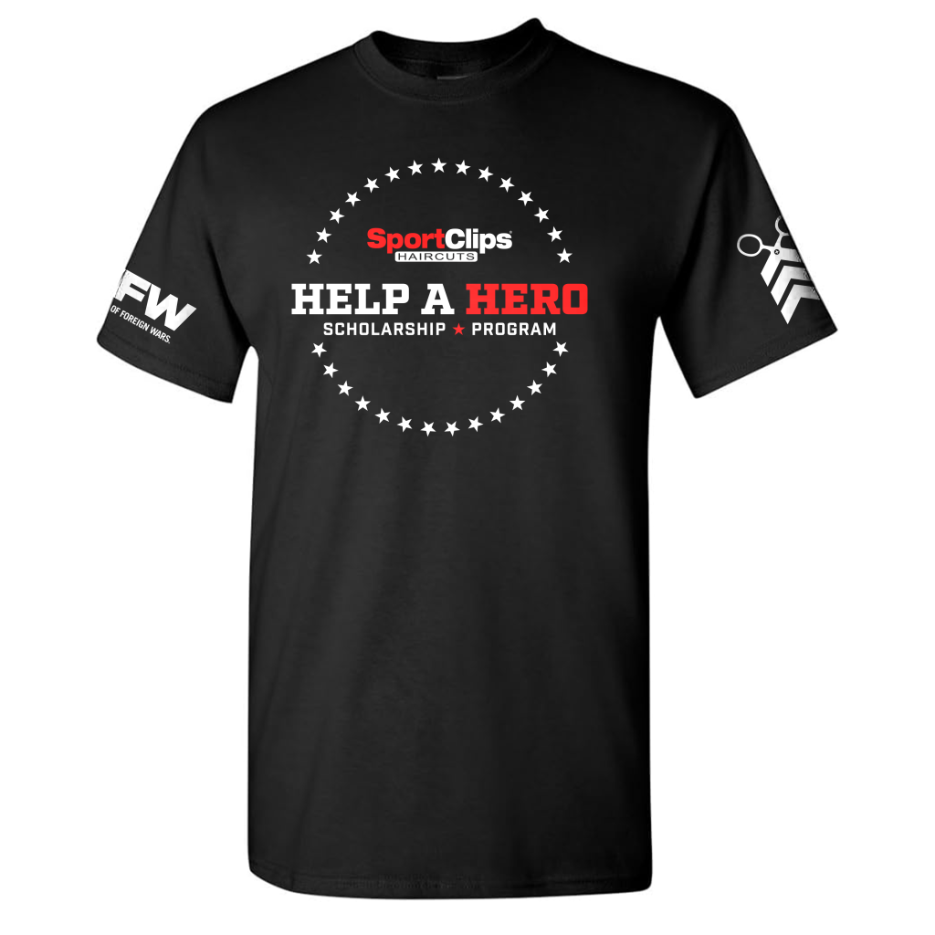 Sport Clips Mens Help A Hero Tee