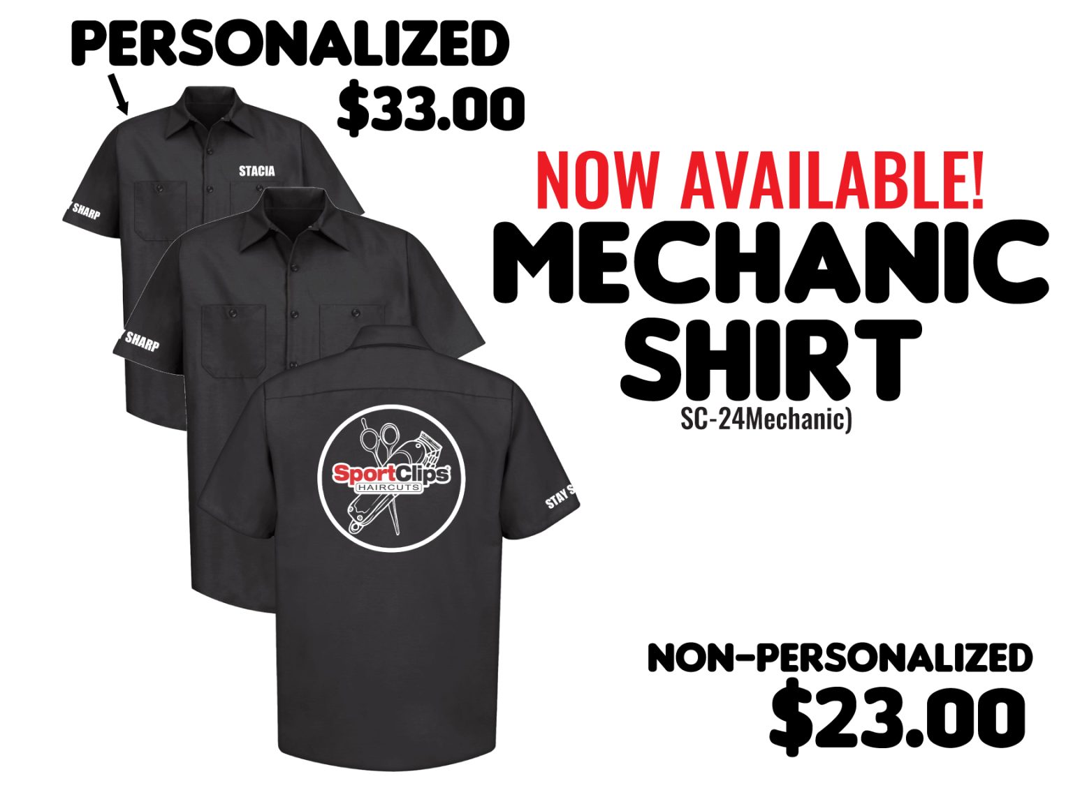 Sport Clips Uniform Store Powered by Alamo Tees & Advertising